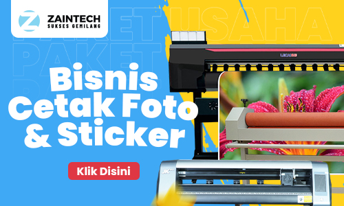 Paket Usaha Cetak Foto dan Sticker
